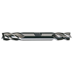 ‎25/64″ × 1/2″ × 1″ × 4-1/8″ RHS / RHC HSS HSS Double End 4-Flute Center Cutting Finishing End Mill - TiCN