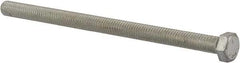 Value Collection - 3/8-16 UNC, 6" Length Under Head Hex Head Cap Screw - Fully Threaded, Grade 5 Steel, Zinc-Plated Finish, 9/16" Hex - Americas Industrial Supply