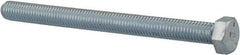 Value Collection - 1/2-13 UNC, 6" Length Under Head Hex Head Cap Screw - Fully Threaded, Grade 5 Steel, Zinc-Plated Finish, 3/4" Hex - Americas Industrial Supply