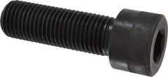 Holo-Krome - 1-1/4 - 7 UNC Hex Socket Drive, Socket Cap Screw - Alloy Steel, Black Oxide Finish, Partially Threaded, 4" Length Under Head - Americas Industrial Supply