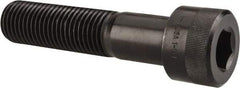 Holo-Krome - 1-1/4 - 7 UNC Hex Socket Drive, Socket Cap Screw - Alloy Steel, Black Oxide Finish, Partially Threaded, 5-1/2" Length Under Head - Americas Industrial Supply
