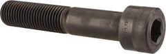 Holo-Krome - 1-1/4 - 7 UNC Hex Socket Drive, Socket Cap Screw - Alloy Steel, Black Oxide Finish, Partially Threaded, 6-1/2" Length Under Head - Americas Industrial Supply