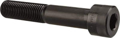 Holo-Krome - 1-1/4 - 7 UNC Hex Socket Drive, Socket Cap Screw - Alloy Steel, Black Oxide Finish, Partially Threaded, 7" Length Under Head - Americas Industrial Supply