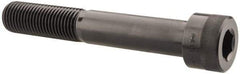 Holo-Krome - 1-1/4 - 7 UNC Hex Socket Drive, Socket Cap Screw - Alloy Steel, Black Oxide Finish, Partially Threaded, 8" Length Under Head - Americas Industrial Supply