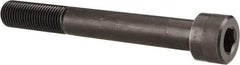 Holo-Krome - 1-1/4 - 7 UNC Hex Socket Drive, Socket Cap Screw - Alloy Steel, Black Oxide Finish, Partially Threaded, 10" Length Under Head - Americas Industrial Supply