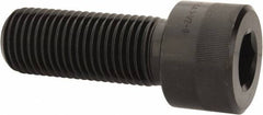 Holo-Krome - 1-1/2 - 6 UNC Hex Socket Drive, Socket Cap Screw - Alloy Steel, Black Oxide Finish, Fully Threaded, 4" Length Under Head - Americas Industrial Supply