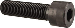 Holo-Krome - 1-1/2 - 6 UNC Hex Socket Drive, Socket Cap Screw - Alloy Steel, Black Oxide Finish, Partially Threaded, 5-1/2" Length Under Head - Americas Industrial Supply
