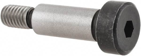Holo-Krome - 8mm Shoulder Diam x 20mm Shoulder Length, M6x1 Metric Coarse, Hex Socket Shoulder Screw - 12.9 Alloy Steel, Uncoated, 5.32 to 5.5mm Head Height x 12.73 to 13mm Head Diam - Americas Industrial Supply