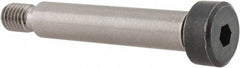 Holo-Krome - 10mm Shoulder Diam x 50mm Shoulder Length, M8x1.25 Metric Coarse, Hex Socket Shoulder Screw - 12.9 Alloy Steel, Uncoated, 6.78 to 7mm Head Height x 15.73 to 16mm Head Diam - Americas Industrial Supply
