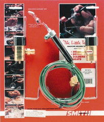 Miller/Smith - 7 Piece, Tip Number 5, Outfit for Disposable Tanks Oxygen & MAPP Propane - Americas Industrial Supply