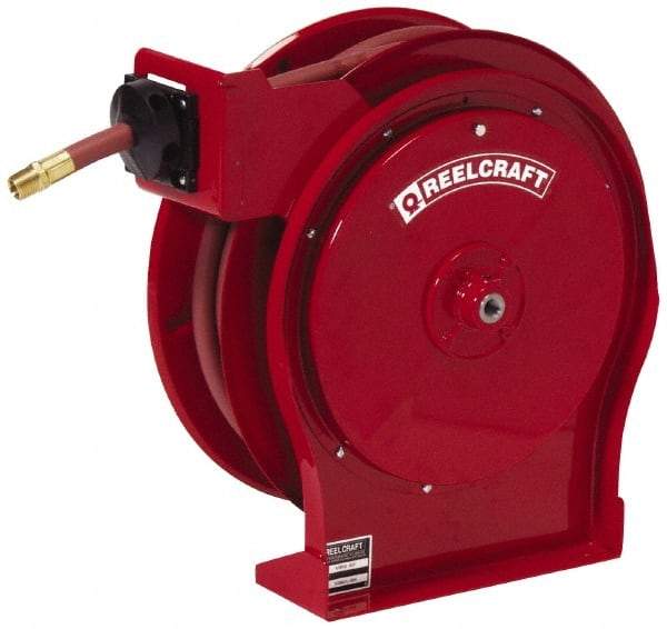 Reelcraft - 35' Spring Retractable Hose Reel - 300 psi, Hose Included - Americas Industrial Supply