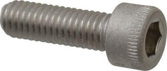 Holo-Krome - #10-32 UNF Hex Socket Drive, Socket Cap Screw - Grade 18-8 Stainless Steel, Uncoated, Fully Threaded, 5/8" Length Under Head - Americas Industrial Supply