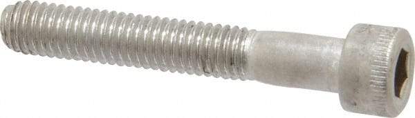 Holo-Krome - #10-32 UNF Hex Socket Drive, Socket Cap Screw - Grade 18-8 Stainless Steel, Uncoated, Partially Threaded, 1-1/4" Length Under Head - Americas Industrial Supply