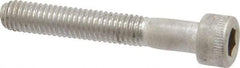 Holo-Krome - #10-32 UNF Hex Socket Drive, Socket Cap Screw - Grade 18-8 Stainless Steel, Uncoated, Partially Threaded, 1-1/4" Length Under Head - Americas Industrial Supply