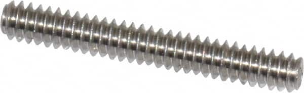 Value Collection - #6-32 UNC, 1" OAL, Cup Point Set Screw - Grade 18-8 Stainless Steel, 1/16" Key - Americas Industrial Supply
