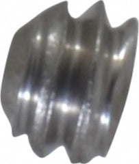 Value Collection - #10-24 UNC, 1/8" OAL, Cup Point Set Screw - Grade 18-8 Stainless Steel, 3/32" Key - Americas Industrial Supply