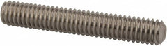 Value Collection - 5/16-18 UNC, 2" OAL, Cup Point Set Screw - Grade 18-8 Stainless Steel, 3/32" Key - Americas Industrial Supply