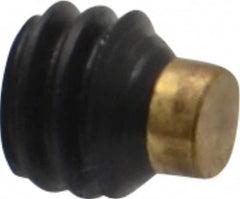 Made in USA - #8-32 UNC, 1/8" Length of Thread, Soft Tip Point Set Screw - Grade 8 Alloy Steel - Americas Industrial Supply