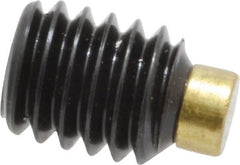 Made in USA - 5/16-18 UNC, 3/8" Length of Thread, Soft Tip Point Set Screw - Grade 8 Alloy Steel - Americas Industrial Supply