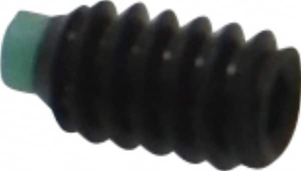 Made in USA - #4-40 UNC, 3/16" Length of Thread, Soft Tip Point Set Screw - Grade 8 Alloy Steel - Americas Industrial Supply
