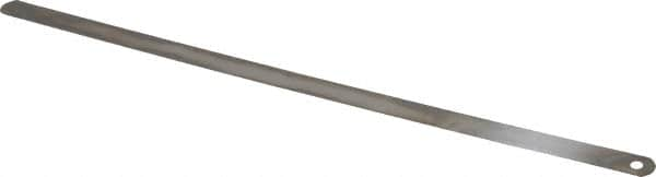 Precision Brand - 0.002 Inch Thick x 1/2 Inch Wide x 12 Inch Leaf Length, Parallel Feeler Gage - High Carbon Steel - Americas Industrial Supply