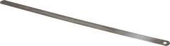 Precision Brand - 0.002 Inch Thick x 1/2 Inch Wide x 12 Inch Leaf Length, Parallel Feeler Gage - High Carbon Steel - Americas Industrial Supply