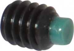 Made in USA - #8-32 UNC, 3/16" Length of Thread, Soft Tip Point Set Screw - Grade 8 Alloy Steel - Americas Industrial Supply