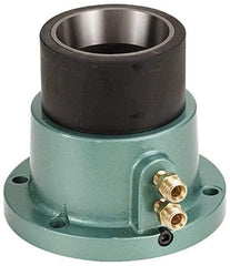 Eagle Rock - Series 5C Step, 2" Collet Capacity, Horizontal Standard Collet Holding Fixture - Air Activated, 5-1/2" Base Diam Width, 4-3/4" High - Americas Industrial Supply