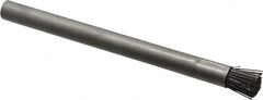 Gordon Brush - Parts Washer Flow-Through Brush - 1/2" Long, Stainless Steel/Nylon Bristles - Americas Industrial Supply