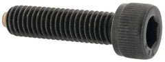 Made in USA - #10-32 UNF Hex Socket Drive, Socket Cap Screw - Alloy Steel, Black Oxide Finish, Fully Threaded, 3/4" Length Under Head - Americas Industrial Supply