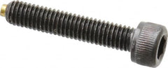 Made in USA - #10-32 UNF Hex Socket Drive, Socket Cap Screw - Alloy Steel, Black Oxide Finish, Fully Threaded, 1" Length Under Head - Americas Industrial Supply