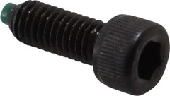 Made in USA - #10-32 UNF Hex Socket Drive, Socket Cap Screw - Alloy Steel, Black Oxide Finish, Fully Threaded, 1/2" Length Under Head - Americas Industrial Supply