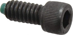 Made in USA - 1/4-20 UNC Hex Socket Drive, Socket Cap Screw - Alloy Steel, Black Oxide Finish, Fully Threaded, 1/2" Length Under Head - Americas Industrial Supply