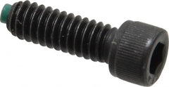 Made in USA - 1/4-20 UNC Hex Socket Drive, Socket Cap Screw - Alloy Steel, Black Oxide Finish, Fully Threaded, 3/4" Length Under Head - Americas Industrial Supply