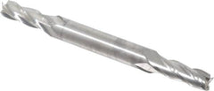 Niagara Cutter - 13/64", 1/2" LOC, 1/4" Shank Diam, 2-1/2" OAL, 4 Flute, Solid Carbide Square End Mill - Double End, Uncoated, Spiral Flute, 30° Helix, Centercutting, Right Hand Cut, Right Hand Flute, Series CSD430 - Americas Industrial Supply