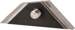Noga - R3 Chamfering Blade - High Speed Steel, Bidirectional Blade, for Cross Hole Both Edges & Hole Inner Surface - Americas Industrial Supply