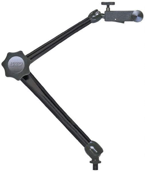 Noga - Fine Adjustment Indicator Positioner & Holder - 12-1/2 Inch Overall Length - Americas Industrial Supply