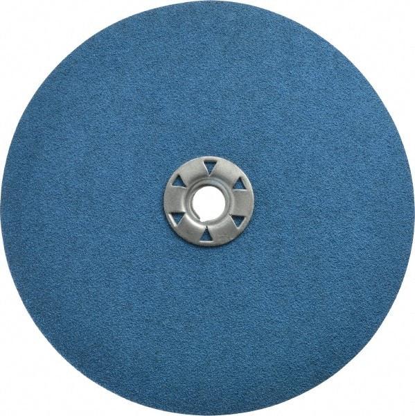 Norton - 7" Diam 60 Grit Fiber Disc - Medium Grade, Zirconia Alumina, Series F826 - Americas Industrial Supply