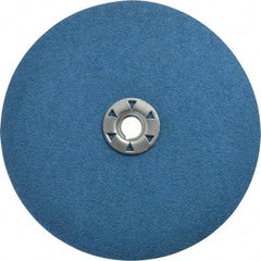 Norton - 7" Diam 60 Grit Fiber Disc - Medium Grade, Zirconia Alumina, Series F826 - Americas Industrial Supply