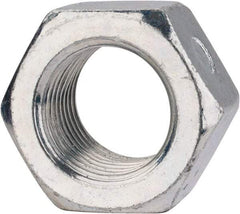 Value Collection - 5/8-18 UNF Grade 2 Two Way Lock Nut with Distorted Thread - 15/16" Width Across Flats, 35/64" High, Zinc-Plated Finish - Americas Industrial Supply