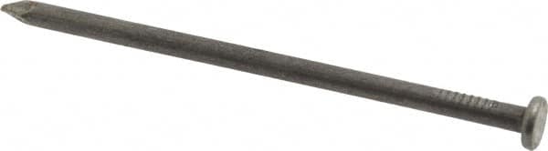 Value Collection - 16D, 8 Gauge, 3-1/2" OAL Common Nails - Ring Shank, Grade 2 Steel, Bright Finish - Americas Industrial Supply