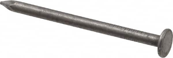 Value Collection - 4D, 13 Gauge, 1-1/2" OAL Common Nails - Ring Shank, Grade 2 Steel, Bright Finish - Americas Industrial Supply