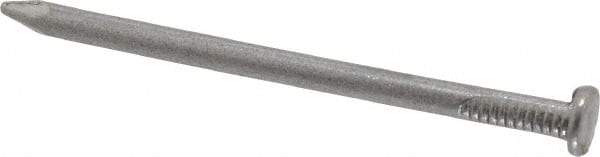 Value Collection - 6D, 12 Gauge, 2" OAL Common Nails - Ring Shank, Grade 2 Steel, Bright Finish - Americas Industrial Supply