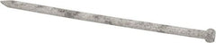 Value Collection - 12D, 12 Gauge, 3-1/4" OAL Finishing Nails - Smooth Shank, Grade 2 Steel, Galvanized Finish - Americas Industrial Supply