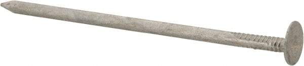 Value Collection - 11 Gauge, 3" OAL Roofing Nails - Ring Shank, Grade 2 Steel, Galvanized Finish - Americas Industrial Supply