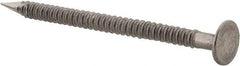 Value Collection - 13 Gauge, 1-3/4" OAL Underlayment Nails - Annular Thread Shank, Grade 2 Steel, Uncoated - Americas Industrial Supply