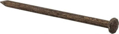 Value Collection - 9 Gauge, 3" OAL Masonry Nails - Fluted Shank, Grade 2 Steel, Uncoated - Americas Industrial Supply