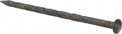 Value Collection - 12D, 10 Gauge, 3-1/4" OAL Decking Nails - Fluted Shank, Grade 2 Steel, Uncoated - Americas Industrial Supply