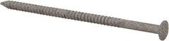 Value Collection - 10D, 10 Gauge, 3" OAL Decking Nails - Ring Shank, Grade 2 Steel, Galvanized Finish - Americas Industrial Supply