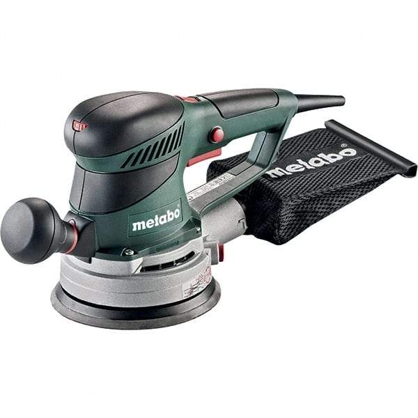 Metabo - 6 Inch Pad, 8,400 to 22,000 OPM, Electric Orbital Sander - Round, Right Angle Sander, 3.4 Amps - Americas Industrial Supply